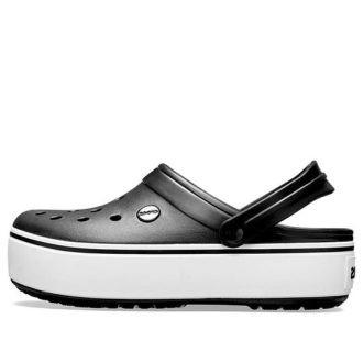 Sandalias de playa Crocs (mujeres) Negro Blanco 205434-066