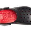 Sandalias de playa Crocs Reviva Negro Rojo 205852-0BU Sandalias de playa Crocs Reviva Negro Rojo 205852-0BU