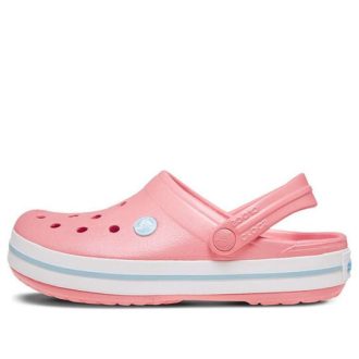 Sandalias de playa Crocs unisex rosa y blanco «rosa y blanco» 11016-7H5
