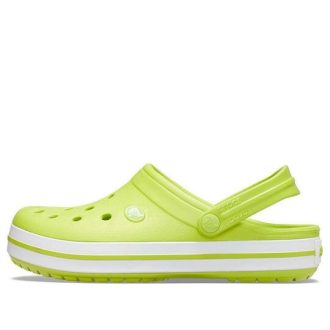 Sandalias de playa ligeras y cómodas Crocs (mujeres) Verde 11016-3T1