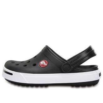 Sandalias de playa pequeñas negras Crocs (PS) 11990-066