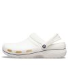 Sandalias deportivas antideslizantes Crocs unisex, color blanco y negro, 205883-126 Sandalias deportivas antideslizantes Crocs unisex, color blanco y negro, 205883-126