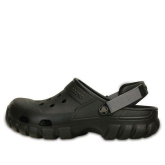 Sandalias deportivas antideslizantes unisex Crocs Cozy negras 202651-02S