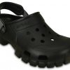 Sandalias deportivas antideslizantes unisex Crocs Cozy negras 202651-02S
