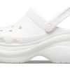 Sandalias deportivas Crocs Classic Clog para mujer, color blanco, 206302-100 Sandalias deportivas Crocs Classic Clog para mujer, color blanco, 206302-100