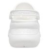 Sandalias deportivas Crocs Classic Clog para mujer, color blanco, 206302-100 Sandalias deportivas Crocs Classic Clog para mujer, color blanco, 206302-100