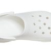 Sandalias deportivas Crocs Classic Clog para mujer, color blanco, 206302-100 Sandalias deportivas Crocs Classic Clog para mujer, color blanco, 206302-100