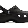 Sandalias deportivas Crocs Classic Clog para mujer, color negro, 206750-001 Sandalias deportivas Crocs Classic Clog para mujer, color negro, 206750-001