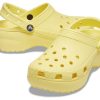 Sandalias deportivas Crocs Classic Zuecos para mujer, color amarillo, 206750-7HD Sandalias deportivas Crocs Classic Zuecos para mujer, color amarillo, 206750-7HD