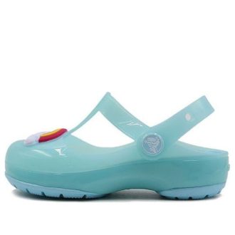 Sandalias deportivas Crocs (PS) Small Crocs Outdoor Flat Heel azul hielo 205534-4O9 Sandalias deportivas Crocs (PS) Small Crocs Outdoor Flat Heel azul hielo 205534-4O9