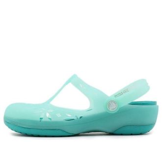 Sandalias deportivas Crocs (WMNS) «Verde Azul Oscuro» 204939-3R6