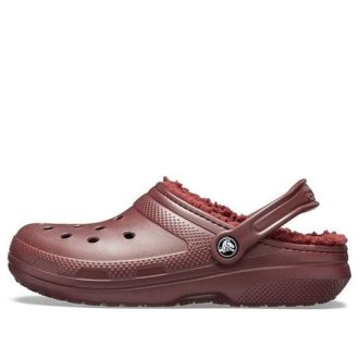 Sandalias deportivas unisex Crocs Classic Clog color vino 203591-60U