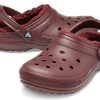 Sandalias deportivas unisex Crocs Classic Clog color vino 203591-60U