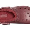 Sandalias deportivas unisex Crocs Classic Clog color vino 203591-60U
