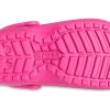 Sandalias deportivas unisex Crocs Classic Lined Clog en morado y rojo 203591-6SV