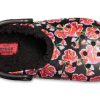 Sandalias deportivas unisex Crocs Classic Stay Warm Cozy, color negro y rojo (205324-643)