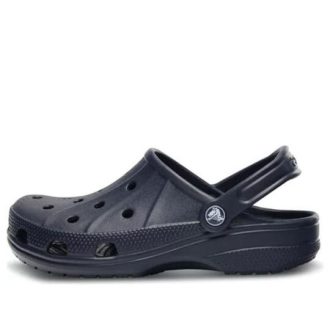 Sandalias informales minimalistas Crocs Ralen Clog en azul oscuro 15907-410