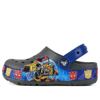 Sandalias informales para exteriores Crocs (PS) CFL Transformers Bnd Lt Slate Graffiti en gris 205501-0DA