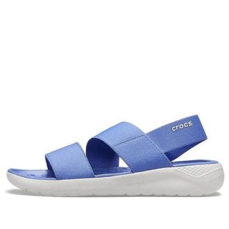 Sandalias ligeras Crocs LiteRide azul cielo para mujer 206081-4SE