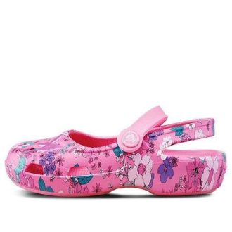 Sandalias Mary Jane Crocs (GS) Classic Charm «Rosa Morado» 206364-669
