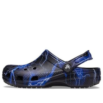 Sandalias negras con diseño de zuecos clásicos de Crocs 206565-066