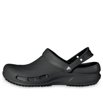 Sandalias negras tipo zueco Crocs Bistro 10075-001