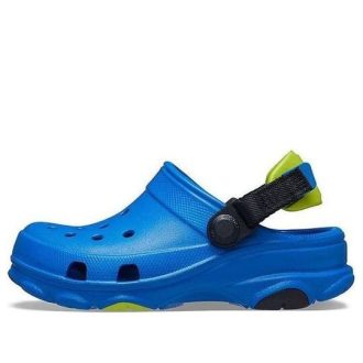 Sandalias planas azules Crocs (PS) 207011-4JL