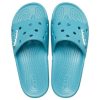 Sandalias planas clásicas Crocs unisex azul vaquero 206121-4ST