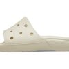 Sandalias planas clásicas Crocs unisex beige 206121-2Y2