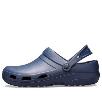Sandalias planas Crocs 2 en azul oscuro 205619-410