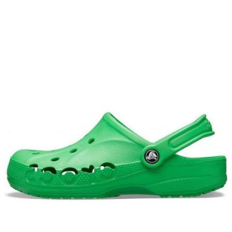 Sandalias unisex Crocs Baya Clog Beach verdes 10126-3E8