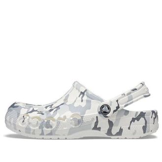 Sandalias unisex Crocs Bayaband – Camuflaje blanco «Gris blanco» 206230-1D3