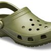 Sandalias unisex Crocs Classic Beach verde militar 10001-309