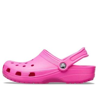 Sandalias unisex Crocs Classic Clog Beach en color rosa 10001-6QQ