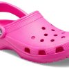 Sandalias unisex Crocs Classic Clog Beach en color rosa 10001-6QQ