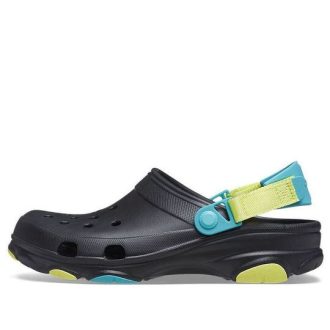 Sandalias unisex Crocs Classic Clog Beach negras 206340-0C4