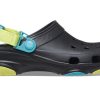 Sandalias unisex Crocs Classic Clog Beach negras 206340-0C4