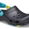 Sandalias unisex Crocs Classic Clog Beach negras 206340-0C4