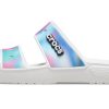 Sandalias unisex Crocs Classic Colorful multicolor blancas 207771-94S