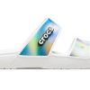 Sandalias unisex Crocs Classic Colorful multicolor blancas 207771-94S