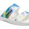 Sandalias unisex Crocs Classic Colorful multicolor blancas 207771-94S