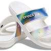 Sandalias unisex Crocs Classic Colorful multicolor blancas 207771-94S