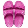 Sandalias unisex Crocs Classic Cozy en morado y rojo 206761-6SV