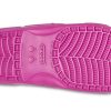 Sandalias unisex Crocs Classic Cozy en morado y rojo 206761-6SV
