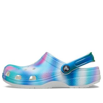 Sandalias unisex Crocs Colorful Crocs Beach multicolor blancas 207556-94S