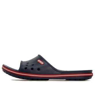 Sandalias unisex Crocs Crocband Crocs negras «Azul oscuro rojo» 204108-4CC