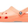 Sandalias unisex de playa Crocs Classic Zuecos rojos 10001-83E