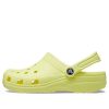 Sandalias unisex de playa tipo zueco Crocs Classic amarillas 10001-75U