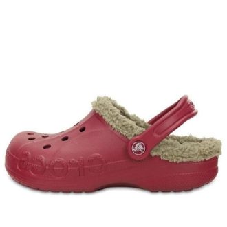 Sandalias unisex informales Crocs Classic Clog rojas 11692-6LL