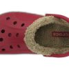 Sandalias unisex informales Crocs Classic Clog rojas 11692-6LL